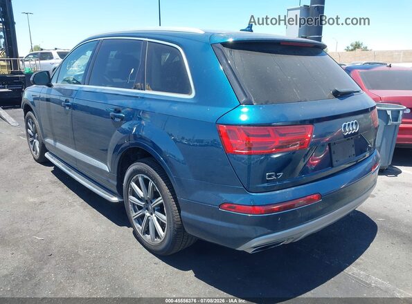WA1AHAF70KD041502 2019 AUDI Q7 Blue Հետևի ձախ