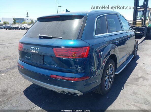WA1AHAF70KD041502 2019 AUDI Q7 Blue Հետևի աջ