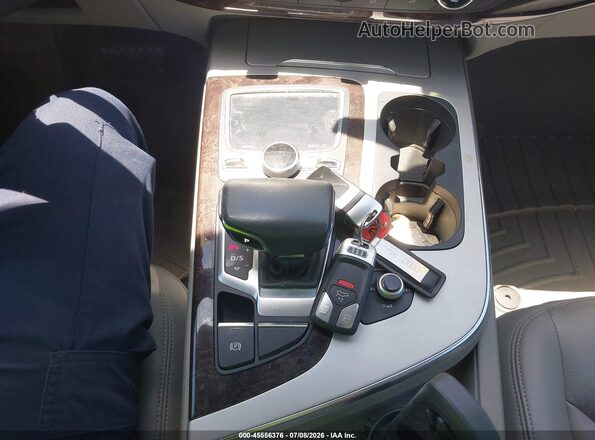 WA1AHAF70KD041502 2019 AUDI Q7 Blue Առջևի վահանակի տեսք