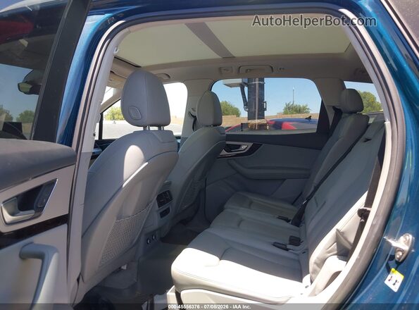WA1AHAF70KD041502 2019 AUDI Q7 Blue VIN կոդի պիտակի տեսք