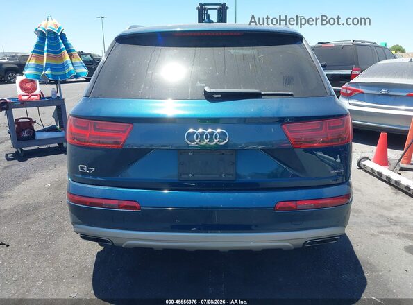 WA1AHAF70KD041502 2019 AUDI Q7 Blue 