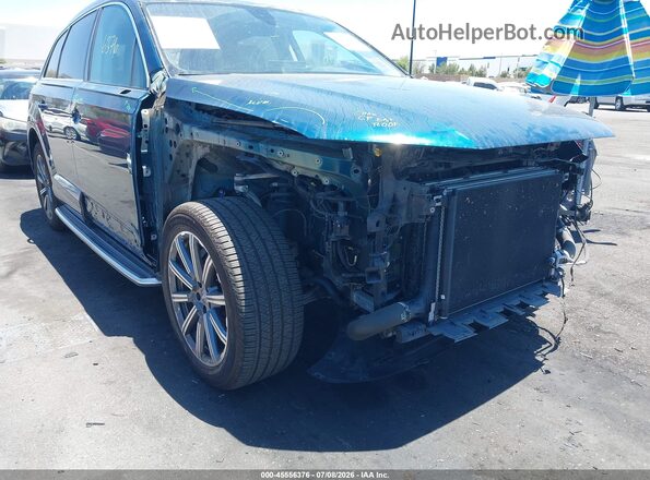 WA1AHAF70KD041502 2019 AUDI Q7 Blue Դիմացի տեսք