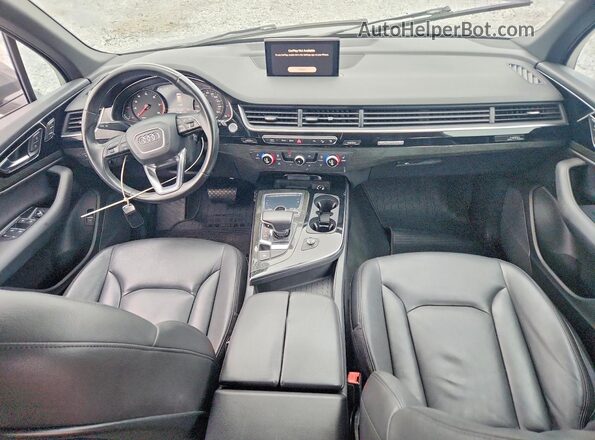 WA1AHAF71HD044823 2017 AUDI Q7 Charcoal Widok deski rozdzielczej