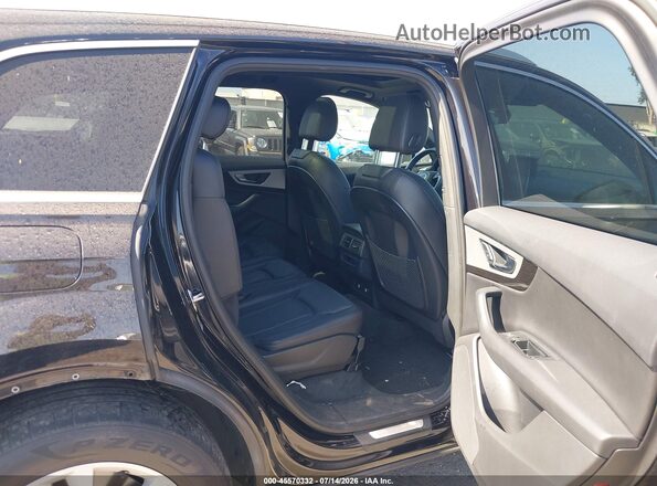 WA1AHAF72KD045406 2019 AUDI Q7 Black Vista de la etiqueta del VIN