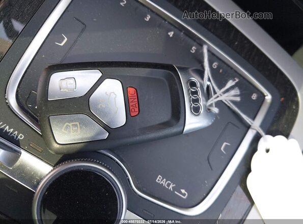 WA1AHAF72KD045406 2019 AUDI Q7 Black Vista del salpicadero