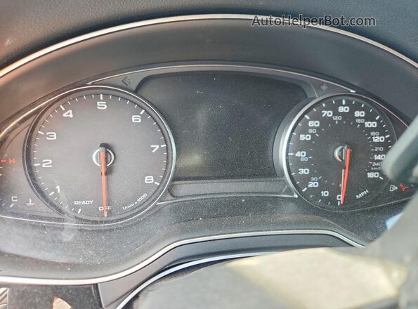 WA1AHAF75HD039057 2017 AUDI Q7 White Widok zestawu wskaźników