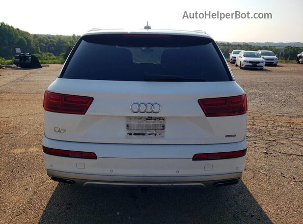 WA1AHAF78HD048142 2017 AUDI Q7 White Rear view
