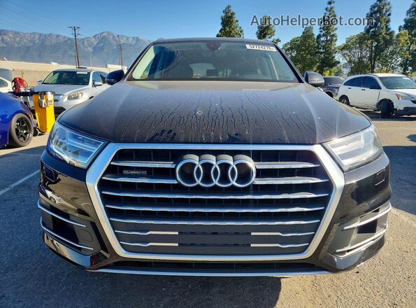 WA1AHAF79KD015724 2019 AUDI Q7 Black Вид спереду
