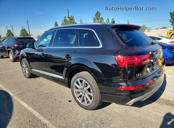 WA1AHAF79KD015724 2019 AUDI Q7 Black Задня ліва чверть