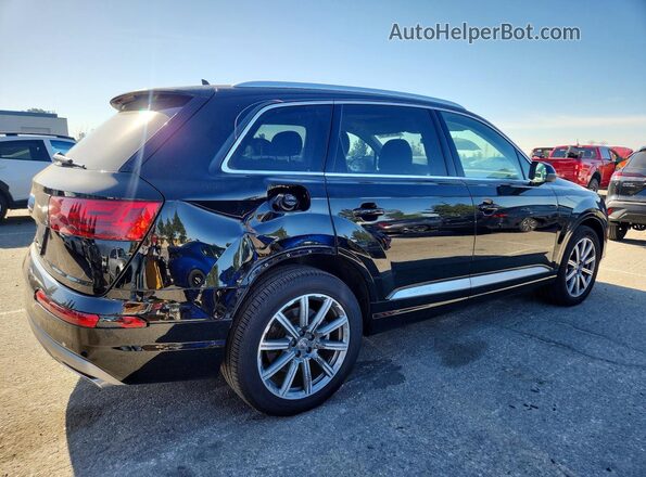 WA1AHAF79KD015724 2019 AUDI Q7 Black Задня права чверть