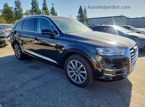 WA1AHAF79KD015724 2019 AUDI Q7 Black Передня права чверть