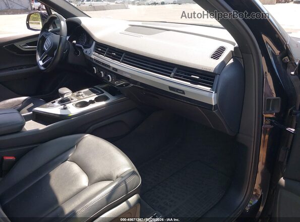 WA1AHAF79KD017117 2019 AUDI Q7 Black Սալոնի դիմացի տեսք
