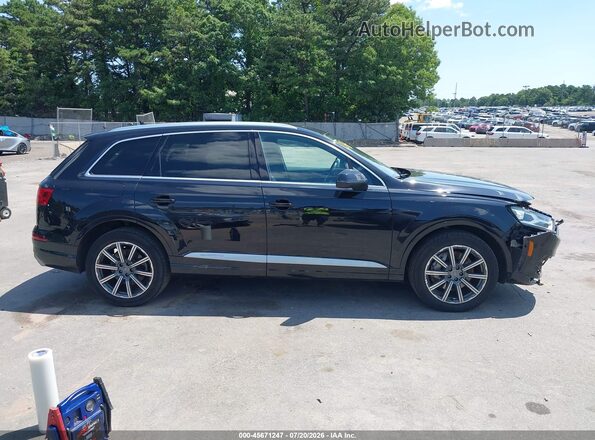 WA1AHAF79KD017117 2019 AUDI Q7 Black Սալոնի հետևի տեսք