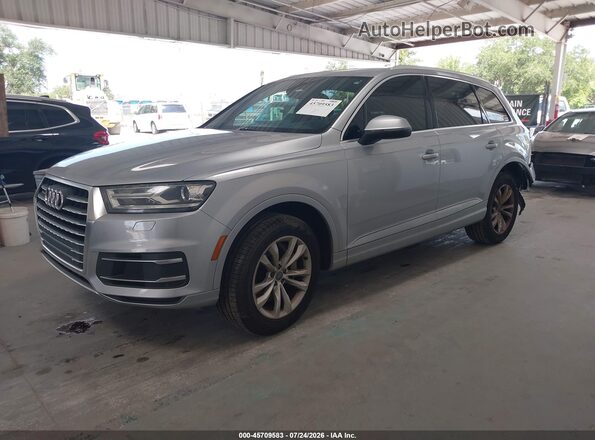 WA1AHAF79KD021832 2019 AUDI Q7 Silver Front left