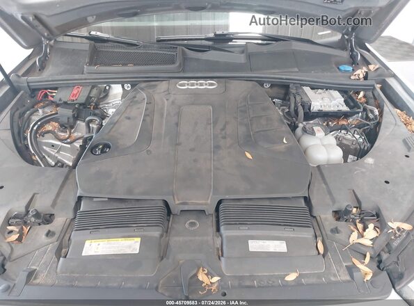 WA1AHAF79KD021832 2019 AUDI Q7 Silver Rear view