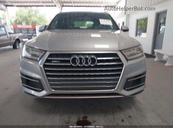 WA1AHAF79KD021832 2019 AUDI Q7 Silver Instrument cluster view