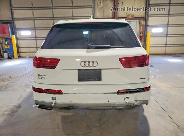 WA1AHAF79KD048027 2019 AUDI Q7 White Вид ззаду