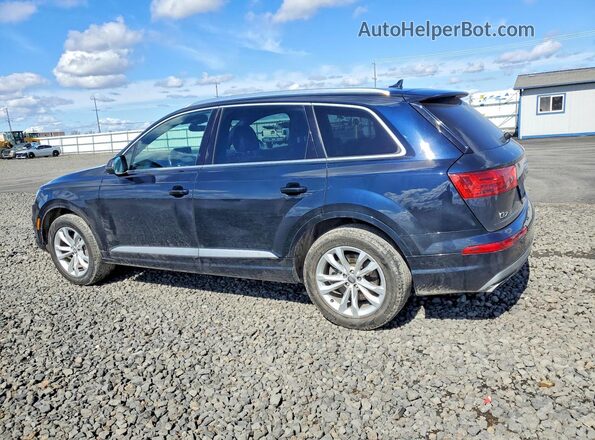 WA1AHAF7XHD042844 2017 AUDI Q7 Blue უკანა მარცხენა