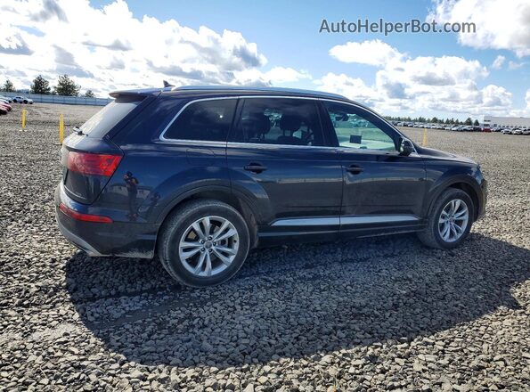 WA1AHAF7XHD042844 2017 AUDI Q7 Blue უკანა მარჯვენა