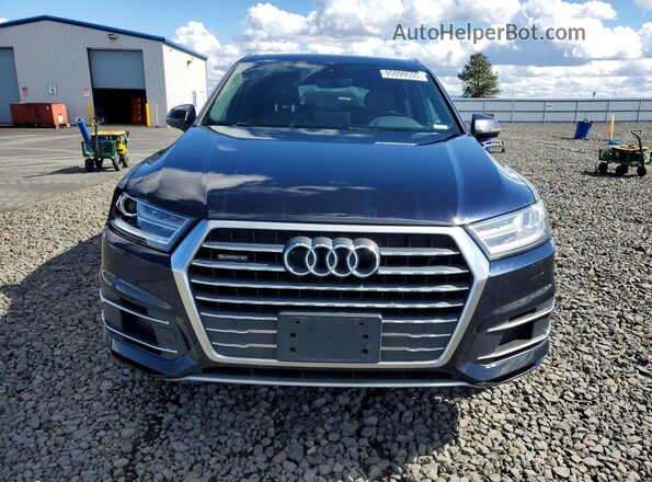 WA1AHAF7XHD042844 2017 AUDI Q7 Blue წინა ხედი