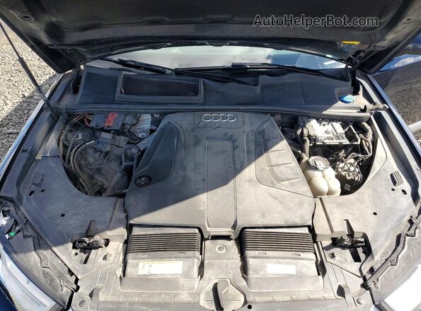 WA1AHAF7XHD042844 2017 AUDI Q7 Blue ძრავის განყოფილების ხედი
