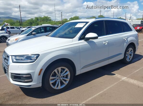 WA1AHAF7XHD059420 2017 AUDI Q7 White Передня ліва чверть