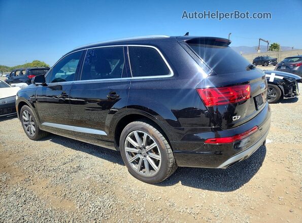 WA1AHBF76KD029442 2019 AUDI Q7 Black Tył lewy