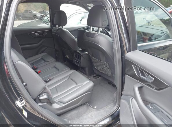 WA1AJAF70MD034184 2021 AUDI Q7 Black VIN კოდის სტიკერის ხედი