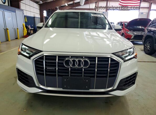 WA1AJAF79MD010062 2021 AUDI Q7 White წინა ხედი