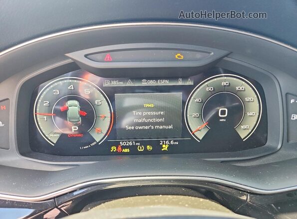 WA1AJAF7XMD026545 2021 AUDI Q7 Black Սարքավորումների վահանակի տեսք