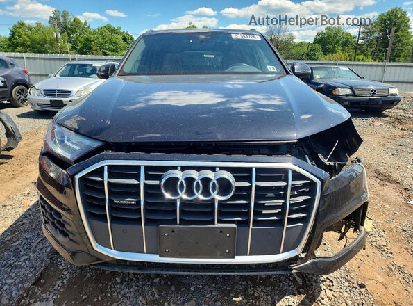 WA1AJAF7XMD026545 2021 AUDI Q7 Black Դիմացի տեսք