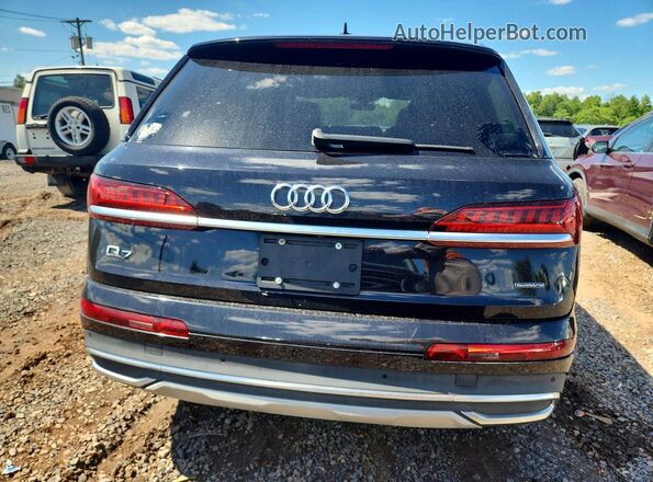 WA1AJAF7XMD026545 2021 AUDI Q7 Black Հետևի տեսք