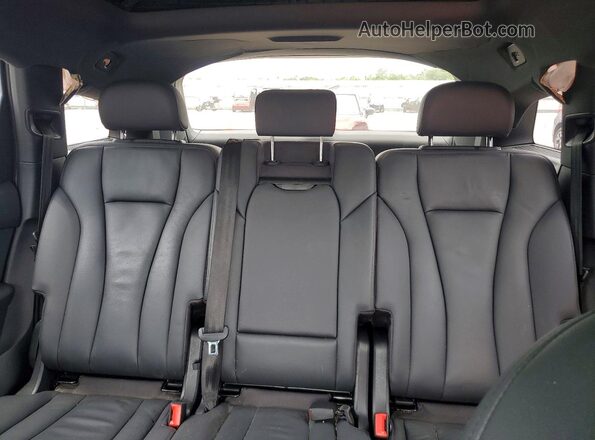 WA1AJAF7XMD033642 2021 AUDI Q7 Gray Հետևի նստատեղերի տեսք