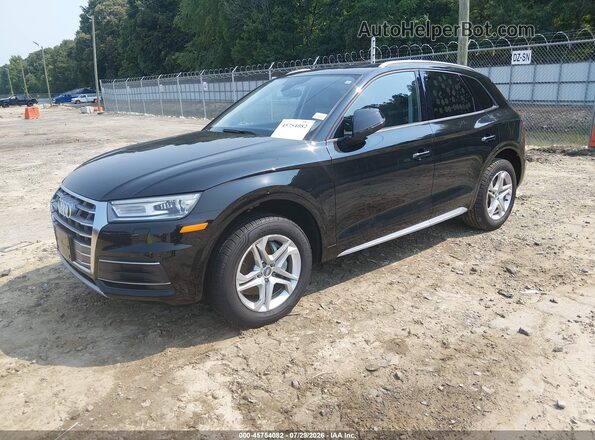 WA1ANAFY0J2213037 2018 AUDI Q5 Черный Передняя левая четверть