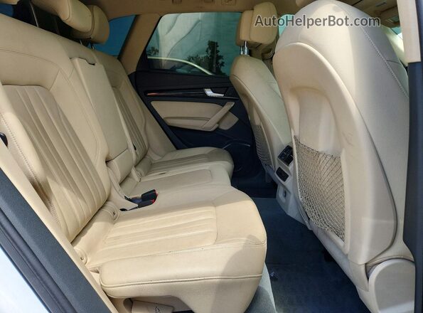 WA1ANAFY0K2129303 2019 AUDI Q5 Белый Вид задней части салона