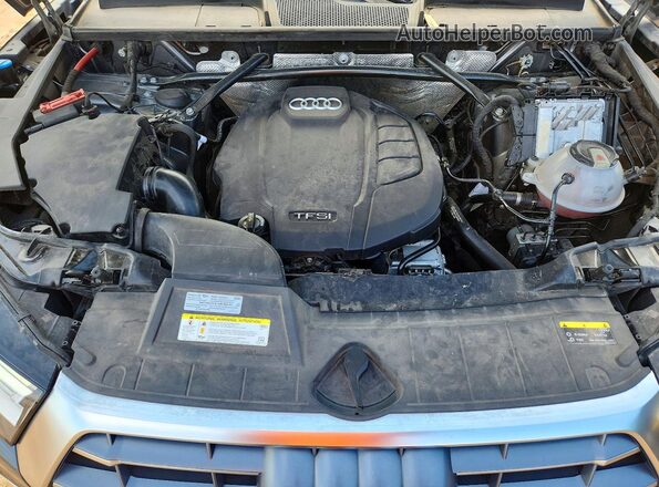 WA1ANAFY0L2058993 2020 AUDI Q5 Gray Rear interior view