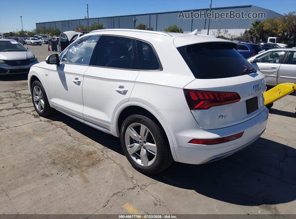 WA1ANAFY1J2006446 2018 AUDI Q5 White Trasero izquierdo