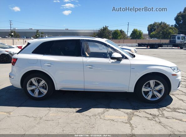 WA1ANAFY1J2006446 2018 AUDI Q5 White Vista interior trasera