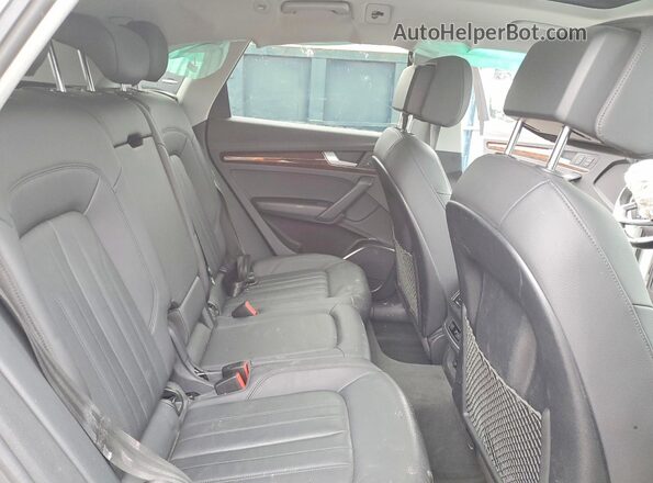 WA1ANAFY1L2113290 2020 AUDI Q5 White Вид задніх сидінь