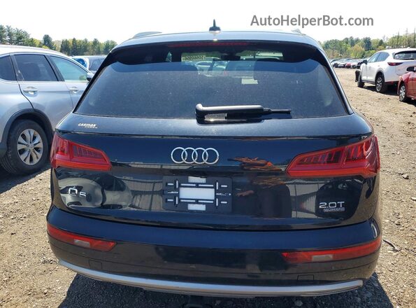 WA1ANAFY2J2021442 2018 AUDI Q5 Black Вид ззаду