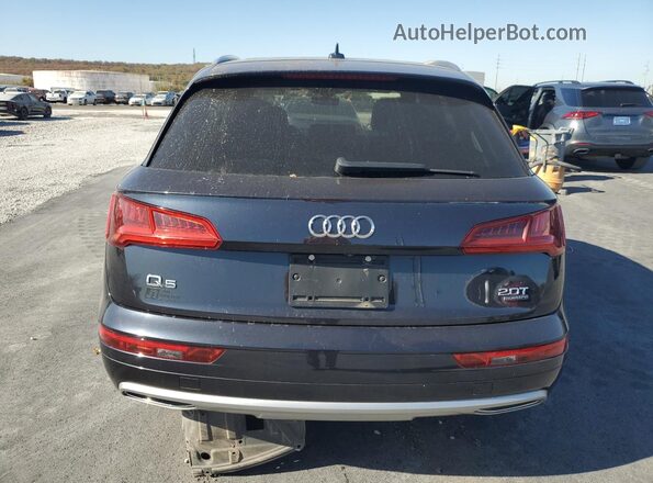 WA1ANAFY2J2076067 2018 AUDI Q5 Black Вид ззаду