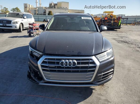 WA1ANAFY2J2076067 2018 AUDI Q5 Black Вид спереду
