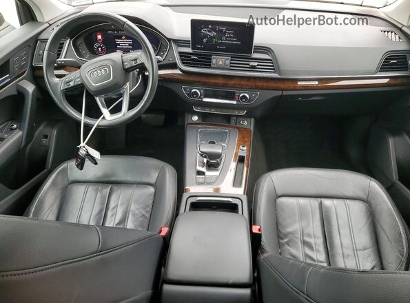 WA1ANAFY2J2191672 2018 AUDI Q5 Черный Вид панели приборов