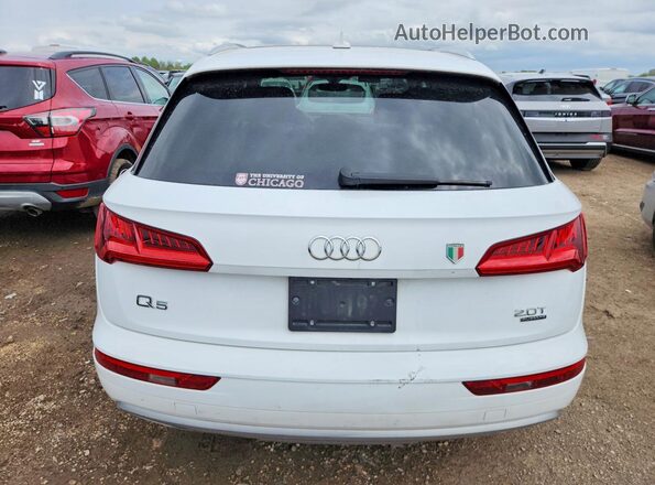 WA1ANAFY2J2207756 2018 AUDI Q5 White Rear view