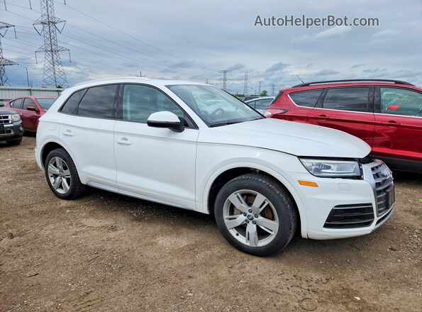 WA1ANAFY2J2207756 2018 AUDI Q5 White Front right