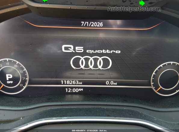 WA1ANAFY2J2213587 2018 AUDI Q5 Белый 