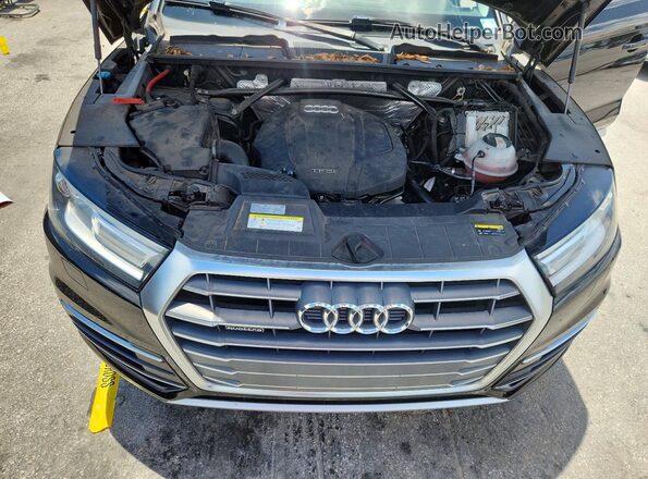 WA1ANAFY3J2090401 2018 AUDI Q5 Black Engine compartment view