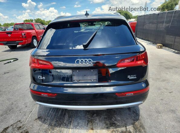 WA1ANAFY3J2090401 2018 AUDI Q5 Black Rear view