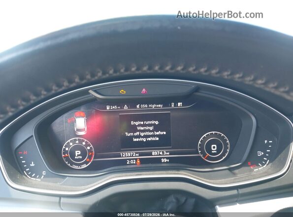 WA1ANAFY4J2017425 2018 AUDI Q5 Blue Հետևի նստատեղերի տեսք