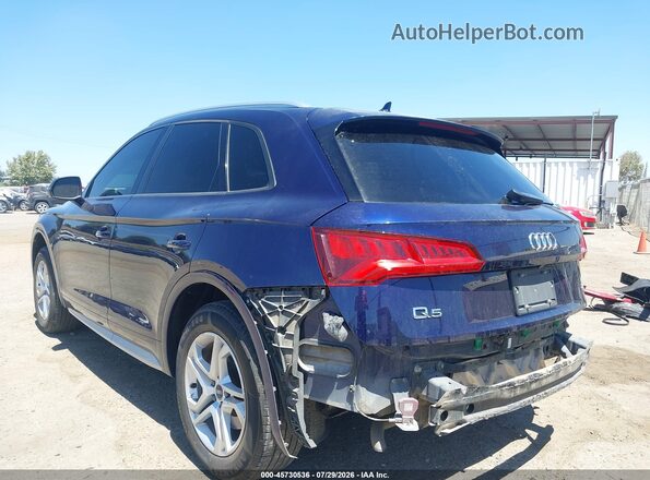 WA1ANAFY4J2017425 2018 AUDI Q5 Blue Հետևի ձախ